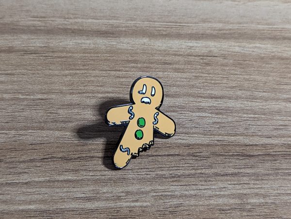 EPHGBX235-GINGERBREAD Pin Hard Enamel Pin